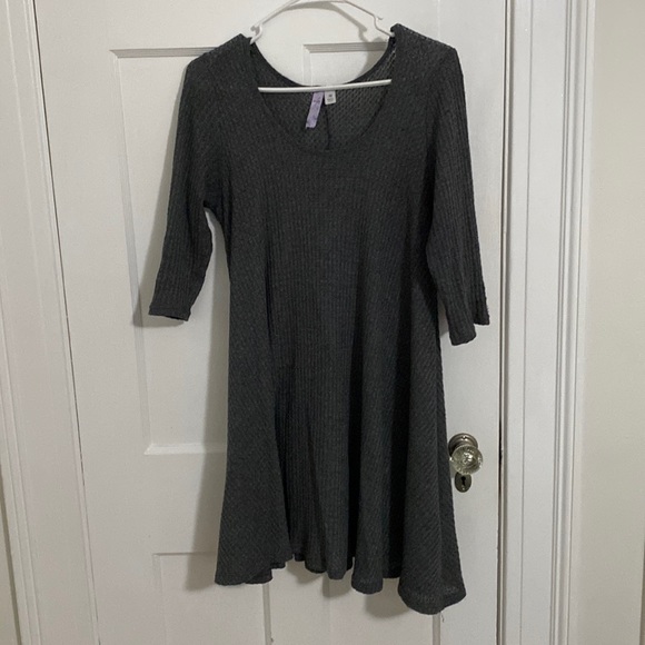 Gray Alya 3/4 sleeve dress - Picture 1 of 3
